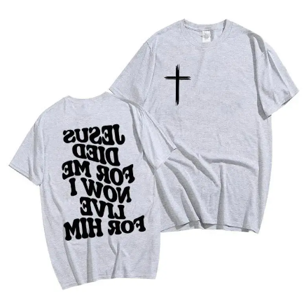 Christian T Shirt Jesus Bible Verse