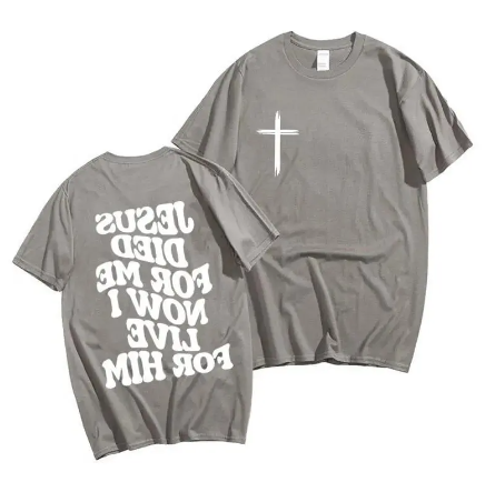 Christian T Shirt Jesus Bible Verse