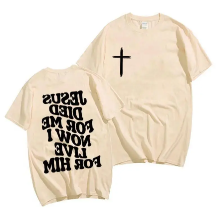 Christian T Shirt Jesus Bible Verse